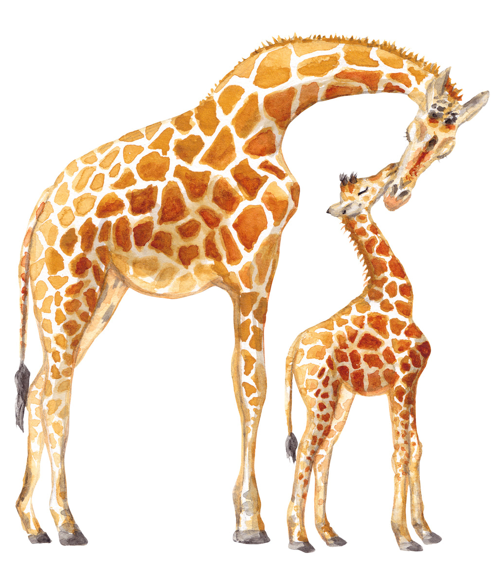 Wallsticker giraffe – World of Mies