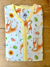 Afbeelding in Gallery-weergave laden, Zomer baby slaapzak hydrofiel giraf
