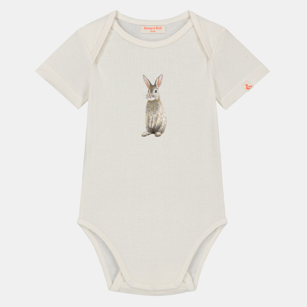 Baby romper konijn shortsleeve