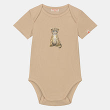 Load image into Gallery viewer, Baby romper leopard
