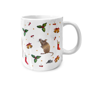 Ceramic Christmas mug reindeer